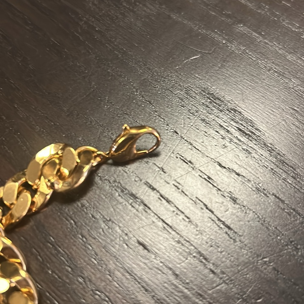Christian Dior Daneuse Etoille CD Choker Necklace in Gold Finish - Picture 9 of 11